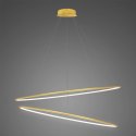 Lampa Ledowe Okręgi No.2 120cm 4k złota Dali
