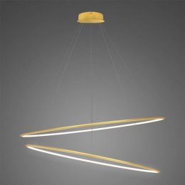 Lampa Ledowe Okręgi No.2 120cm 4k złota Dali