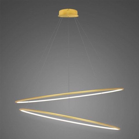 Lampa Ledowe Okręgi No.2 120cm 4k złota Dali