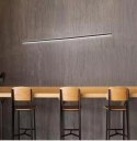 Lampa wisząca LINEA No.1 180cm czarna 3k Dali