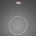 Lampa wisząca Ledowe Okręgi No.1 X 100cm 3k Różowe Złoto Dali