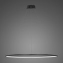 Lampa wisząca Ledowe Okręgi No.1 120cm 2700k czarna Dali