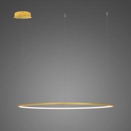 Lampa wisząca Ledowe Okręgi No.1 120cm 3k złota ściemnialna średnica 120 cm