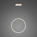 Lampa wisząca Ledowe Okręgi No.1 X 120cm 4k biała ściemnialna