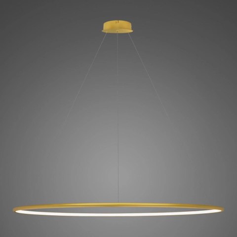 Lampa wisząca Ledowe Okręgi No.1 150cm 2700k złota Dali