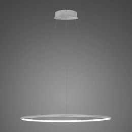 Lampa wisząca Ledowe Okręgi No.1 60 4k srebrna Dali