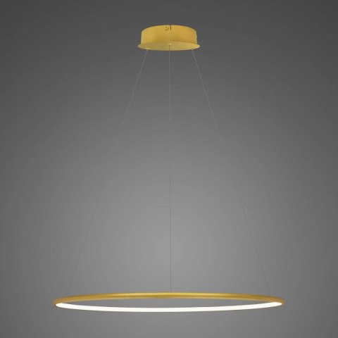 Lampa wisząca Ledowe Okręgi No.1 60cm 2700k złota Dali