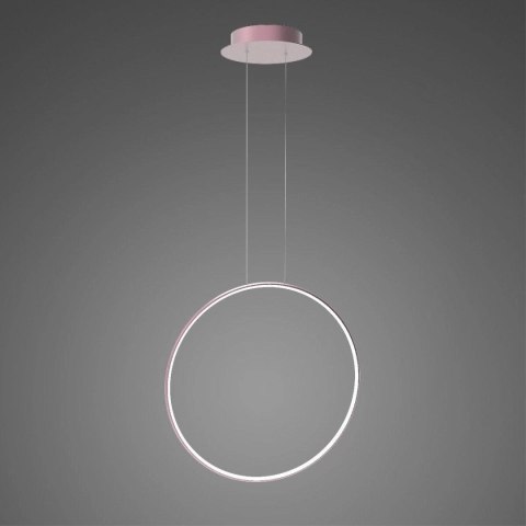 Lampa wisząca Ledowe Okręgi No.1 X 60cm 3k Różowe Złoto Dali