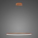 Lampa wisząca Ledowe Okręgi No.1 60cm 3k miedziana Dali