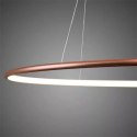 Lampa wisząca Ledowe Okręgi No.1 60cm 3k miedziana Dali