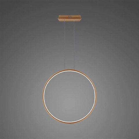 Lampa wisząca Ledowe Okręgi No.1 X 60cm 3k miedziana Dali