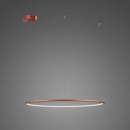 Lampa wisząca Ledowe Okręgi No.1 60cm 3k miedziana pająk
