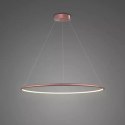 Lampa wisząca Ledowe Okręgi No.1 60cm 3k różowo złota Dali