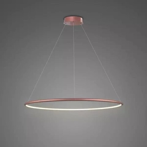 Lampa wisząca Ledowe Okręgi No.1 60cm 3k różowo złota Dali