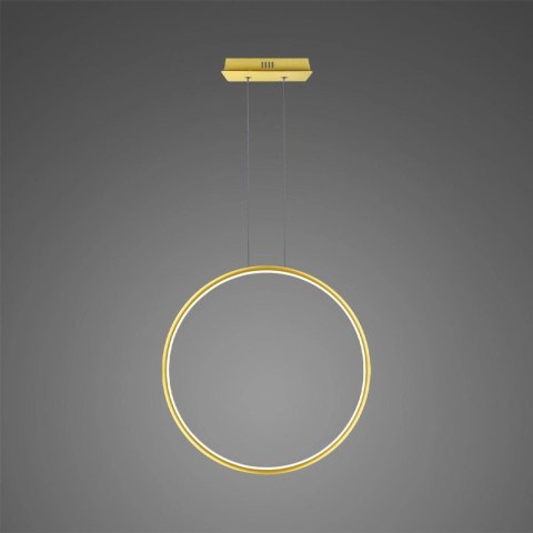 Lampa wisząca Ledowe Okręgi No.1 X 60cm 3k złota Dali
