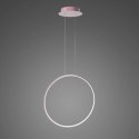 Lampa wisząca Ledowe Okręgi No.1 X 60cm 4k Różowe Złoto Dali