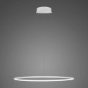 Lampa wisząca Ledowe Okręgi No.1 60cm 4k biała Dali