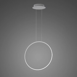Lampa wisząca Ledowe Okręgi No.1 X 60cm 4k srebrna Dali