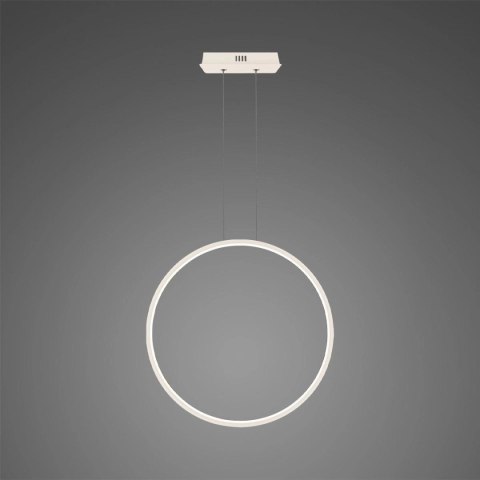 Lampa wisząca Ledowe Okręgi No.1 X 60cm biała 3k ściemnialne okrąg X 60 cm