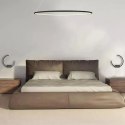 Lampa wisząca Ledowe Okręgi No.1 80cm 2700k czarna DaliDesign