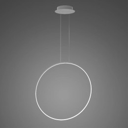 Lampa wisząca Ledowe Okręgi No.1 X 80cm 4k srebrna Dali