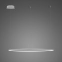 Lampa wisząca Ledowe Okręgi No.1 CO 150cm 3k srebrna ściemnialna