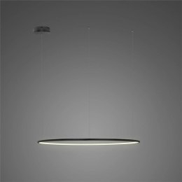 Lampa wisząca Ledowe Okręgi No.1 CO 60cm 4k czarna ściemnialna