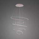 Lampa wisząca Ledowe Okręgi No.5 120cm 3k Różowe Złoto Dali