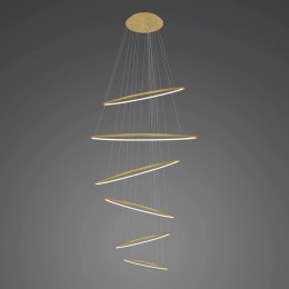 Lampa wisząca Ledowe okręgi No.6 złota 2700k Dali