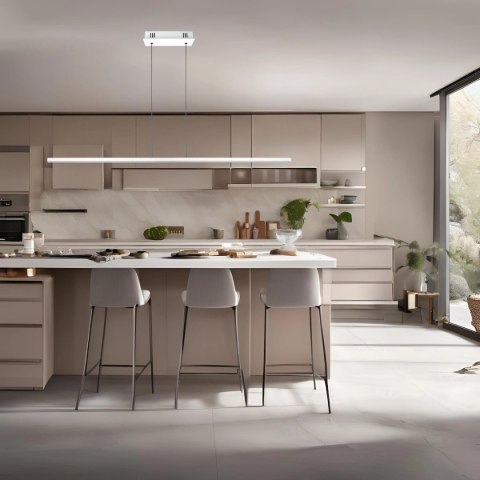 Lampa wisząca Linea No.1 150cm biała 3k Dali