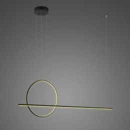 Lampa wisząca Linea No.2 120 40cm czarna 4k ściemnialna