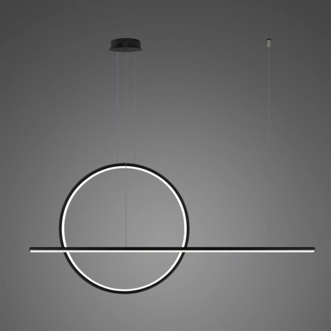 Lampa wisząca Linea No.2 80/180cm czarna 3k Dali