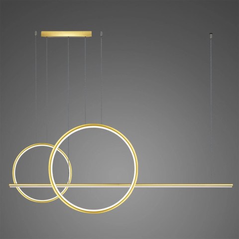 Lampa wisząca Linea No.4 60/40cm złota 4k DALI