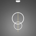 Lampa wisząca Linea No.5 60/40cm białozłota Dali3k