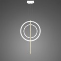 Lampa wisząca Linea No.5 60/40cm białozłota Dali3k