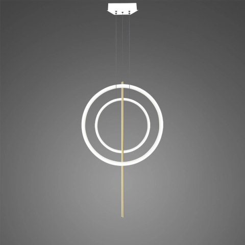 Lampa wisząca Linea No.5 60/40cm białozłota Dali3k