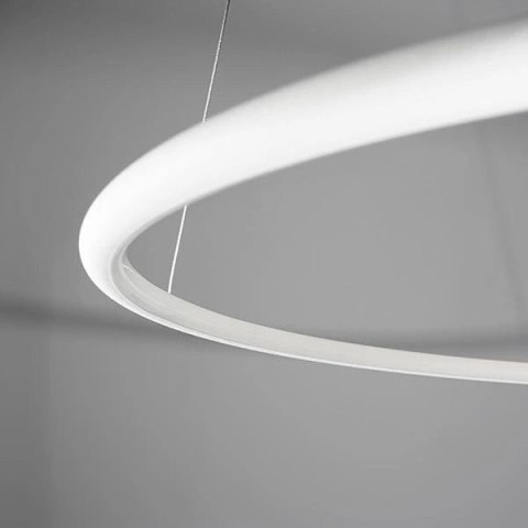 Lampa wisząca Linea No.5 60/40cm białozłota Dali3k