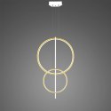 Lampa wisząca Linea No.5 60/40cm złoto-biała Dali3k