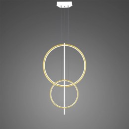 Lampa wisząca Linea No.5 60/40cm złoto-biała Dali3k