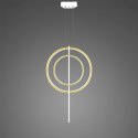 Lampa wisząca Linea No.5 60/40cm złoto-biała Dali3k