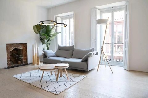 Ledowa Lampa wisząca Aurora No.2 50cm 3k czarna ściemnialna