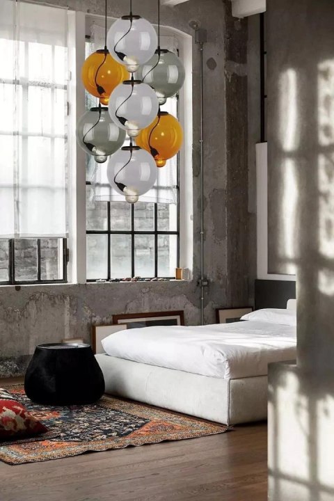 Lampa szklana Modern Glass Bubble clear