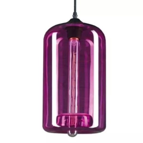 London Loft No.4 P Szklana Lampa wisząca
