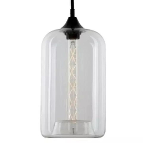 London Loft No.4 Szklana Lampa wisząca