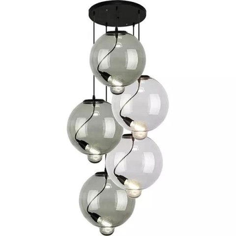 Modern Glass Bubble CO5 CS 2 - Żyrandol