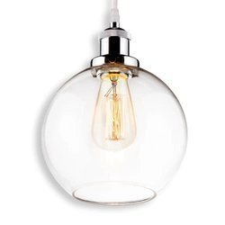 NY Loft No.2 CH Szklana Lampa wisząca