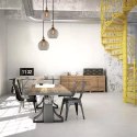 NY Loft No.2 S/CO Szklany Żyrandol