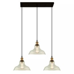 NY Loft No.3 CL3 Szklany Żyrandol