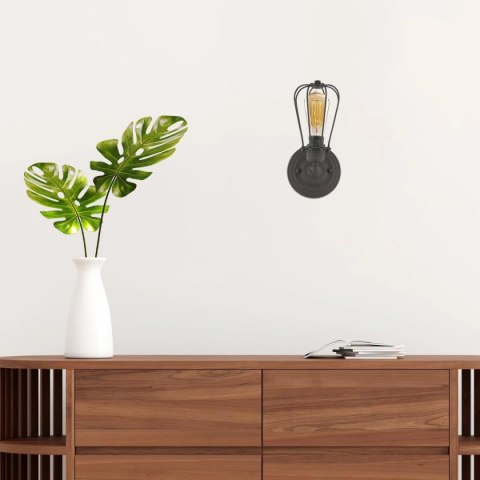 Rdzawy Kinkiet Kopenhagen Loft dark rusty