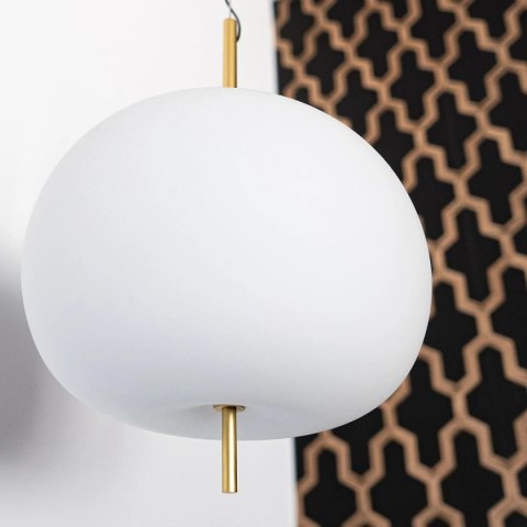 Złota lampa wisząca LED Apple P